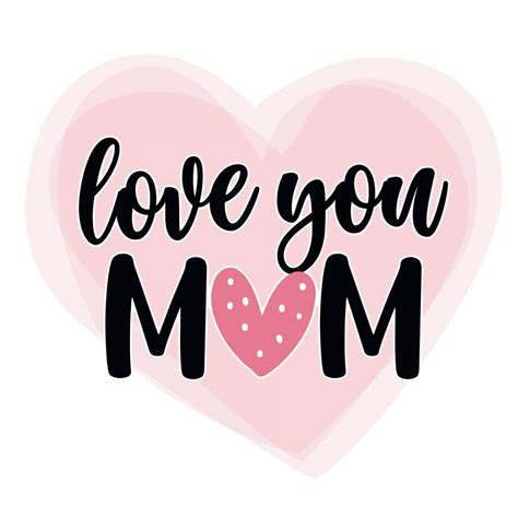 Wandtattoo Love You Mom Wall Art De