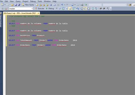 Para qué sirven las sentencias SQL SELECT MIN y MAX Estrada Web Group