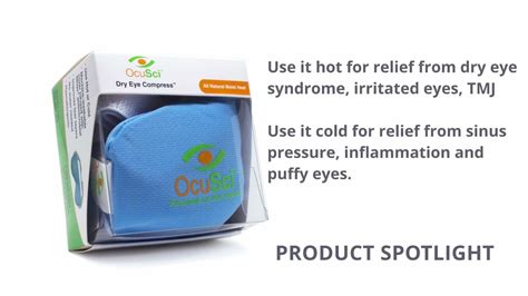 Product Spotlight Ocusci Dry Eye Compress Youtube