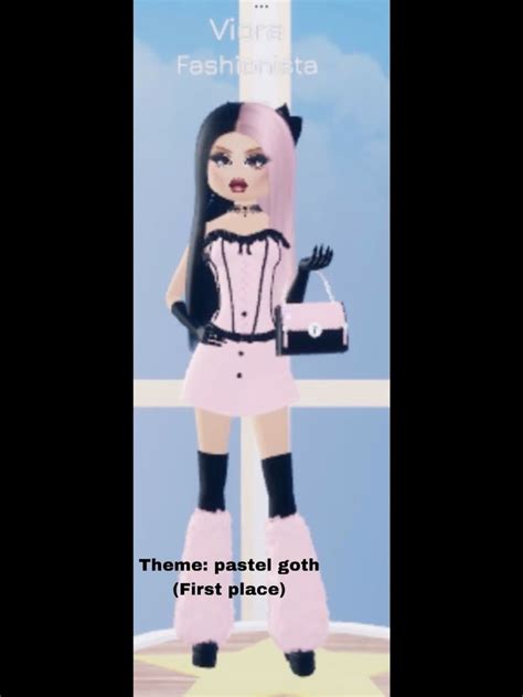 Roblox Dress To Impress Outfit In 2024 Dress To Impress Pastel Goth