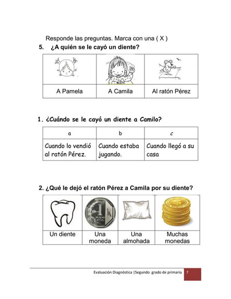 Grado Cuadernillo Comunicaci N Primaria Pdf