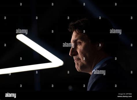 Aurora Canada 18th Mar 2023 Prime Minister Justin Trudeau Attends A