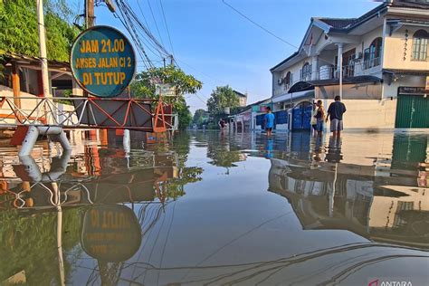 Pemkot Jakbar Bangun Turap Untuk Cegah Banjir Di Kembangan Antara News