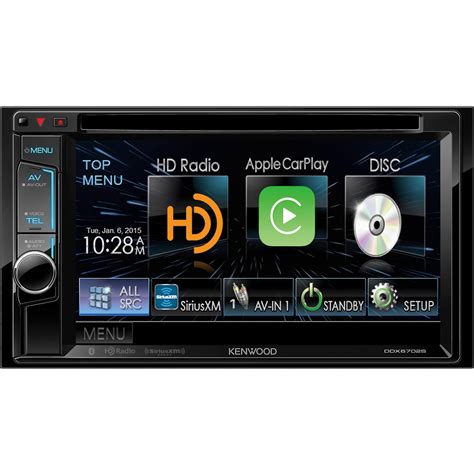 Kenwood DDX6702S 6 2 Double DIN Bluetooth In Dash DVD CD AM FM