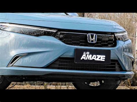 Honda AMAZE 2025 ACCORD Inspired Budget Sedan YouTube