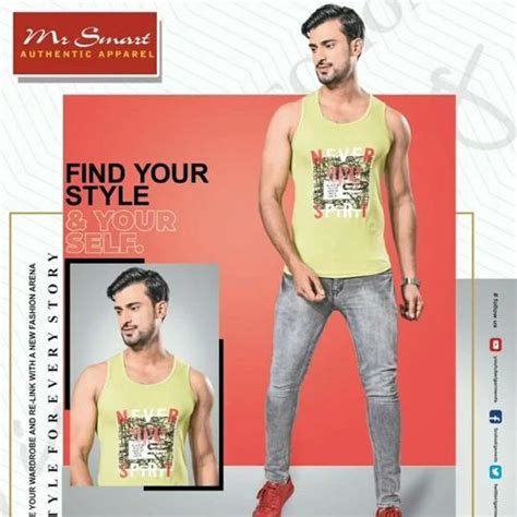 Pure Cotton Printed Fancy Sando T Shirt At Rs 115piece In Howrah Id