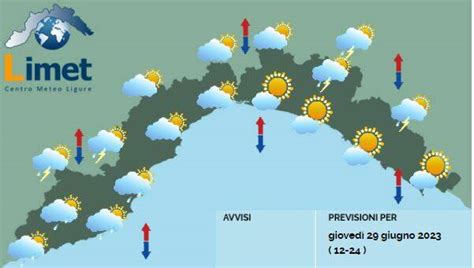 Meteo Alta Pressione In Indebolimento Sulla Liguria Possibili Rovesci