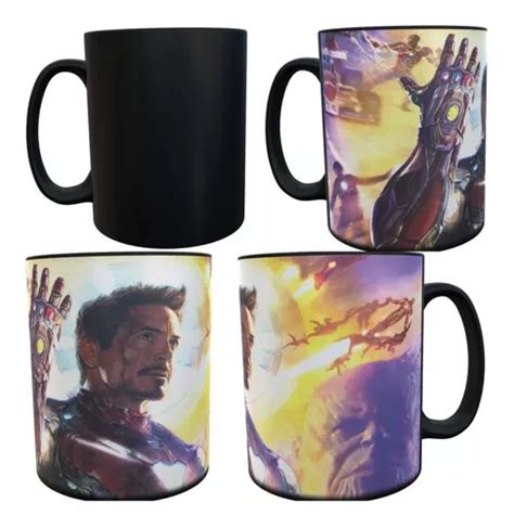 Guante Thanos Iron Man Avengers Taza Magica Ceramica Impala Cuotas