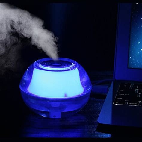 Lkylrt01 Cool Mist Humidifier Personal Ultrasonic Crystal Night Light Humidifier Mini Portable