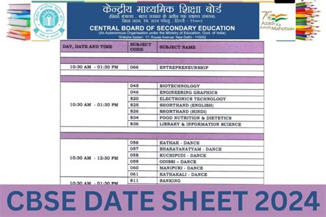 2024 Cbse Board Exam Date Class 10 Dian Murial