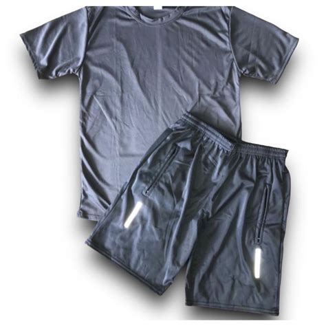 Kit Short Dry Fit Treino Caminhada Camiseta Manga Curta Dryfit