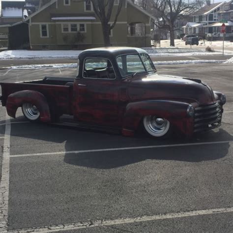 BAGGED CHEVROLET OO RAT ROD CHEVY HOT ROD RATROD HOTROD AIR RIDE LEAD SLED Classic Chevrolet