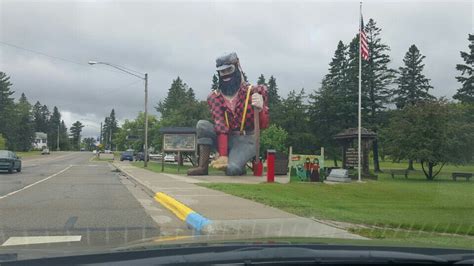 World S Largest Paul Bunyan Statue Broadway St E Hulet Ave Sw