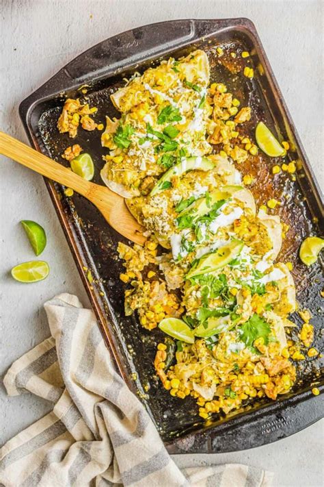 Sheet Pan Chipotle Chicken Enchiladas Table For Two By Julie Chiou