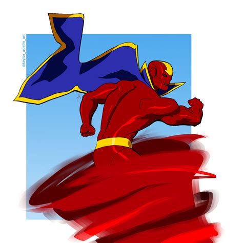 [fan Art] Red Tornado By Me R Dccomics