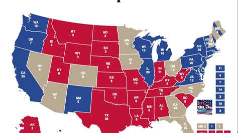 Trump Vs Biden 2024 Map