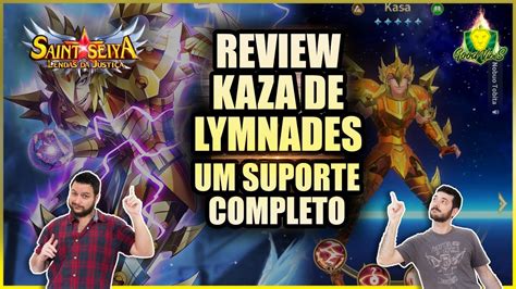 REVIEW Do KAZA De LYMNADES Um SUPORTE De RESPONSA Saint Seiya Lendas