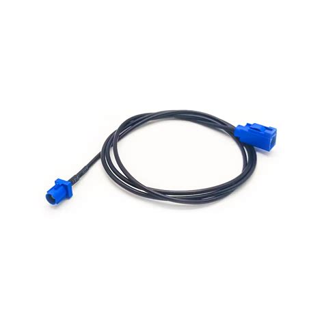 20pcs Fakra To Fakra Cable 1m Blue C Female To Male Gps Antenna