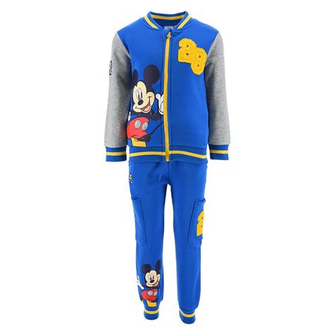 TEAM HEROES ENSEMBLE JOGGING MICKEY MOUSE Blau Kostenloser Versand