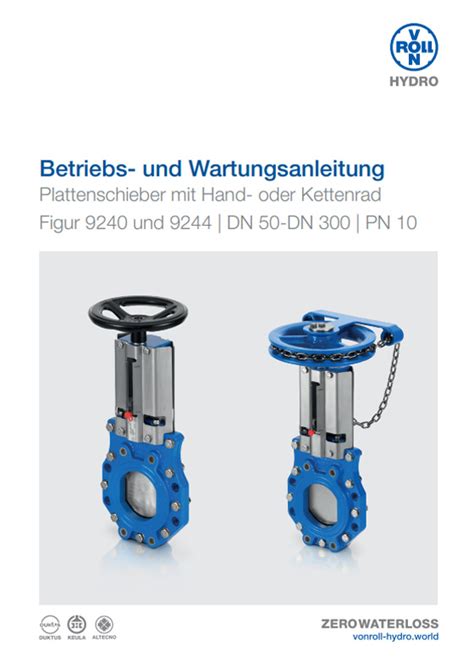 Armaturen Vonroll Hydro Sicherheit F R Strategisches Wasser