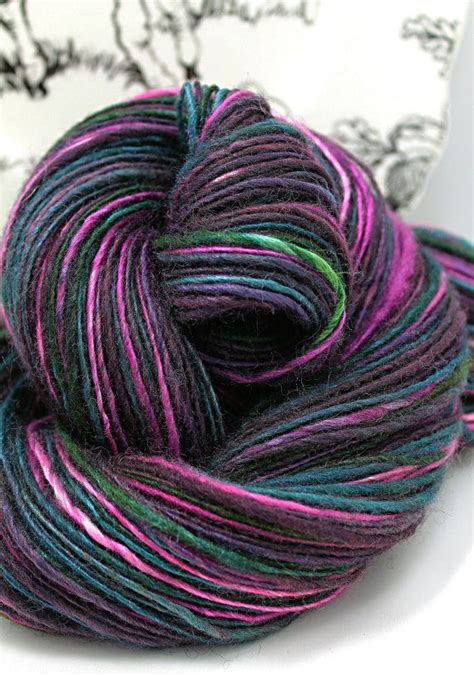 Handspun Yarn By Sheepingbeauty On Etsy Hand Dyed Yarn Inspiration