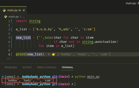 Efficient Python Techniques Removing Punctuation From A String