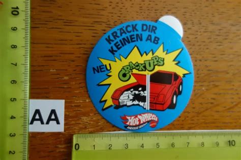 ALTER AUFKLEBER MODELLBAU Modellautos MATTEL HOT WHEELS Heisse Räder C EUR PicClick DE