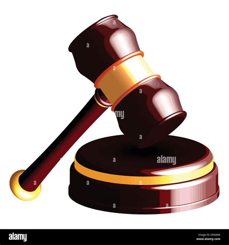 wooden gavel 2 Stock Vector Image & Art - Alamy