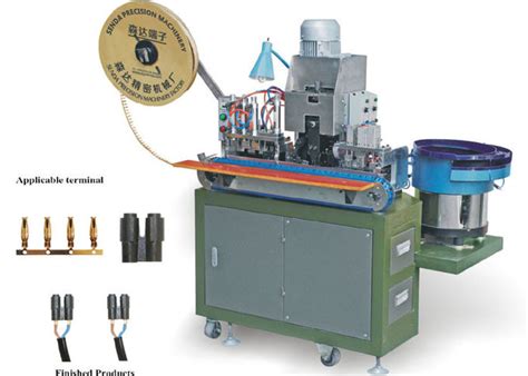 Full Automatic Cable Wire Crimping Machine Cut Strip Crimp One End