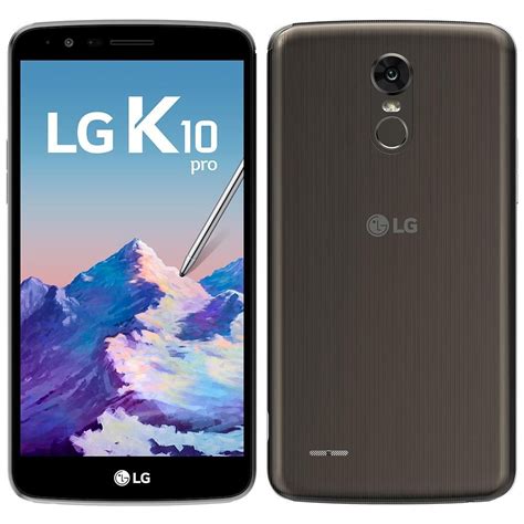 Smartphone Lg K10 Pro dual Chip titânio tela 5 7 13mp 32gb R 1 089