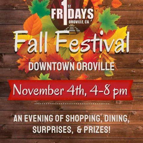 Fall Festival | Downtown Oroville