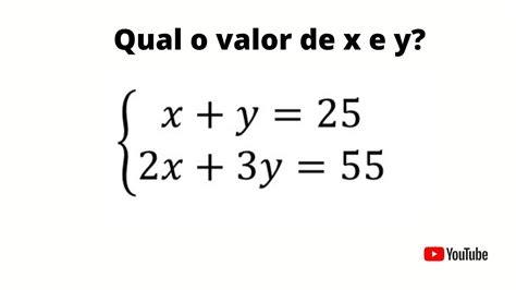 Aprenda A Resolver Equação Com Duas Incógnitas Sistema De Equações