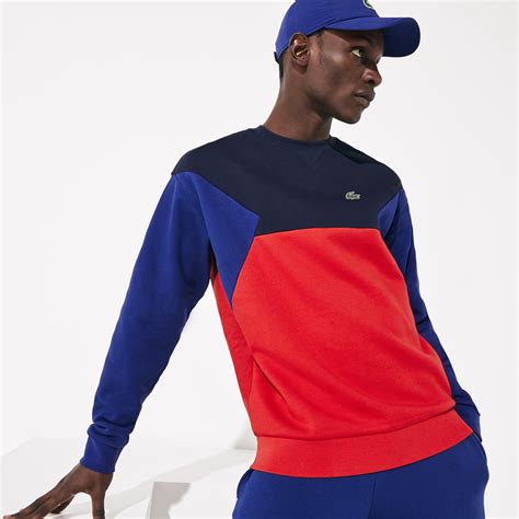 Herren Lacoste Sport Sweatshirt Mit Colourblocks Lacoste