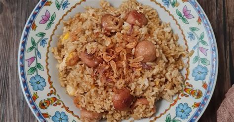 Resep Nasi Goreng Sosis oleh Yuna - Cookpad