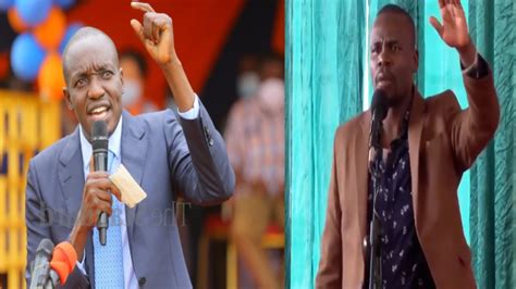 WACHA UBINAFSI Drama In Kisii As Osoro And Simba Arati Clash Badly In