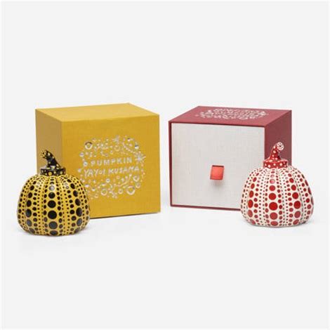 Pumpkins Set Of Two By Yayoi Kusama On Artnet