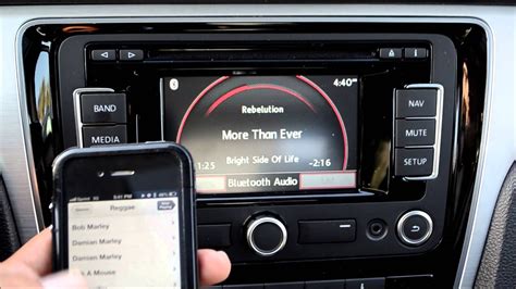 How To Stream Bluetooth Audio With The Vw Rns Navigation Stereo