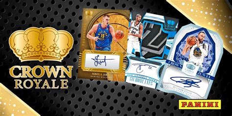 2023 24 Panini Crown Royale NBA Basketball Cards Checklist