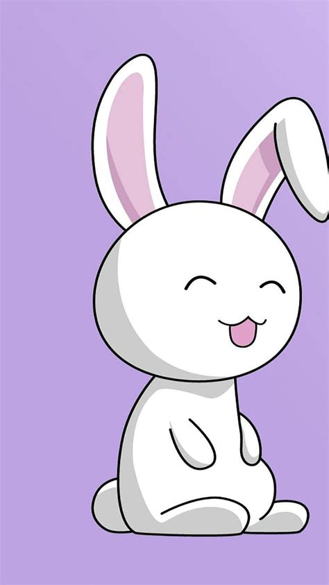 Happy Bunny Wall Paper Purple Bunny Hd Phone Wallpaper Pxfuel