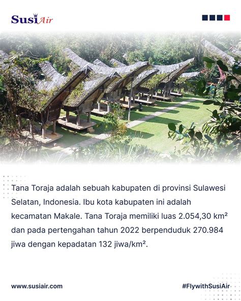 Susi Air On Twitter Kalau Kawan Susi Air Pergi Ke Toraja Rasanya Tdk