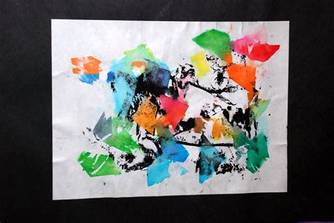 Tissue Paper Painting Special Needs Art Kids Art Projects Art