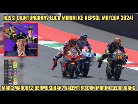 Mengejutkan Rossi Diuntungkan Marc Marquez Bermusuhan Dengan Marini