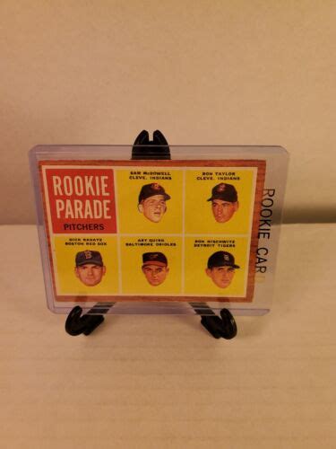 Topps Rookie Parade Pitchers Ft Sam Mcdowell Sp Ebay