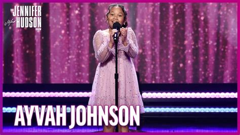 10 Year Old Viral Singer Ayvah Johnson Performs ‘one Night Only ‘the