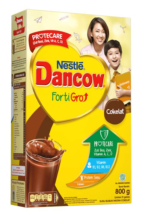 DANCOW FortiGro Cokelat 800gr DANCOW Parenting Center