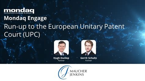 Webinar Unitary Patent Court A Step Forward In European Patent Law