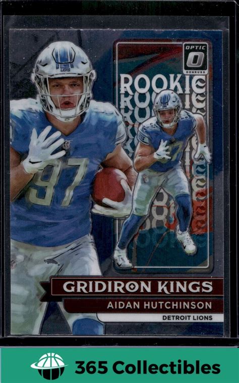 2022 Donruss Optic AIDAN HUTCHINSON Panini GRID KINGS RGK 10 DETROIT