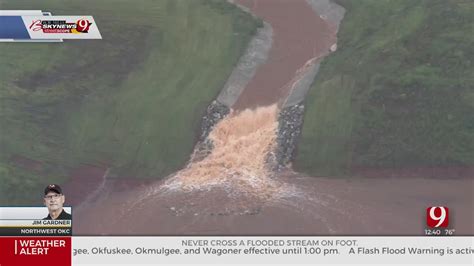 Watch Bob Mills Skynews Captures Heavy Water Runoff Caused By Rain