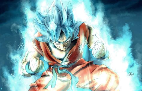 1400x900 Goku Dragon Ball Super 4k 2018 Wallpaper 1400x900 Resolution