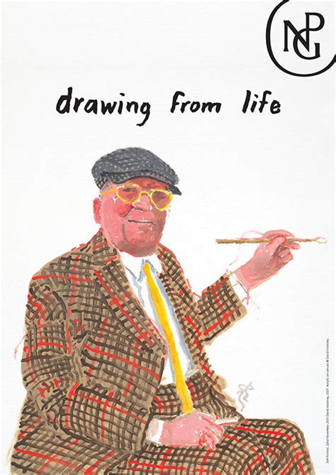 Self Portrait 2022 By David Hockney Poster Print National Portrait